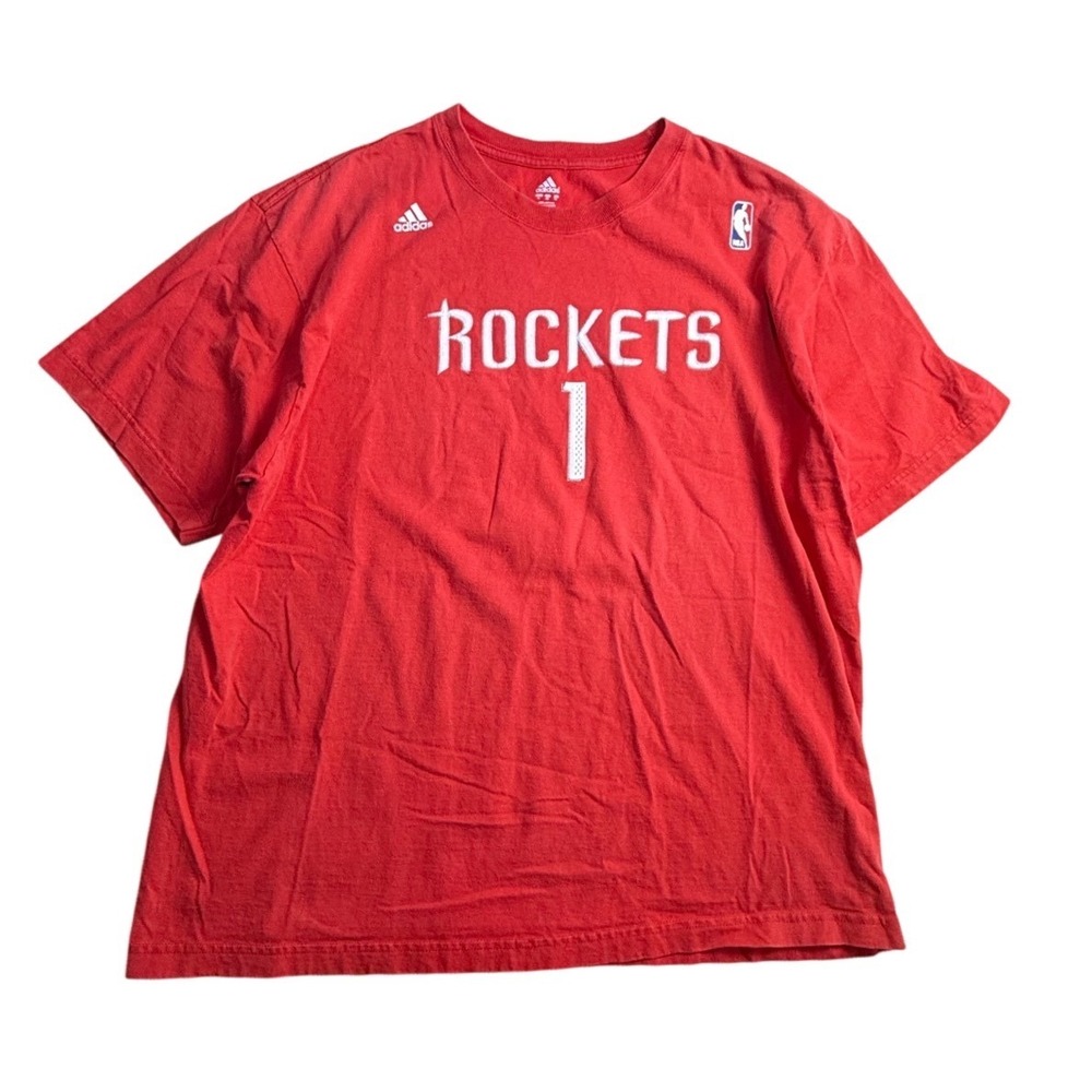 Adidas Houston Rockets Trevor Ariza 1 NBA T-Shirt Mens XL Red Short Sleeve-2455